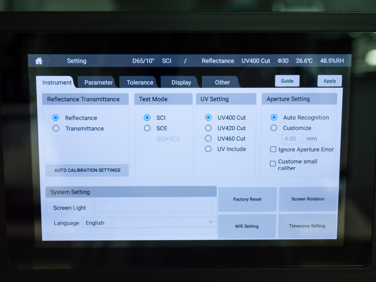 Máy đo màu quang phổ CS-821N